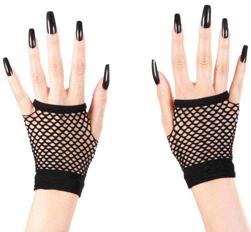 netz handschuhe Schwarze Netzhandschuhe kurz – Kostüme.com